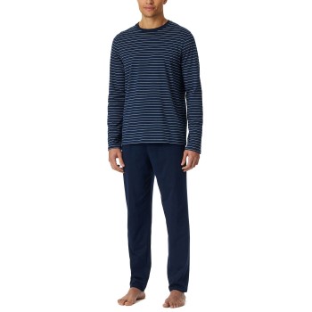 Schiesser Casual Essentials Long Pyjama Round Neck