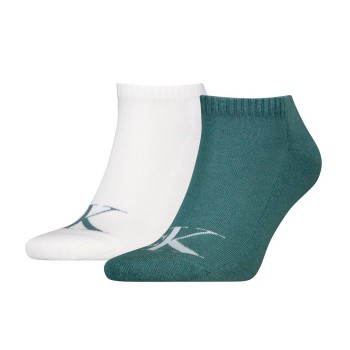 2-Pack Calvin Klein Sneaker Monogram Socks