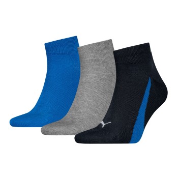 3-stuks verpakking Puma Lifestyle Quarter Socks