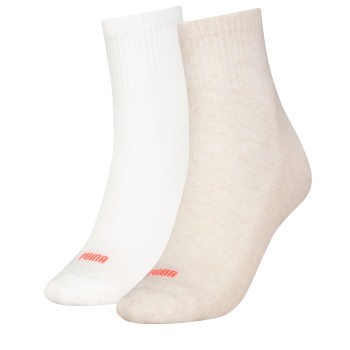 Puma Women Heart Logo Short Crew Socks
