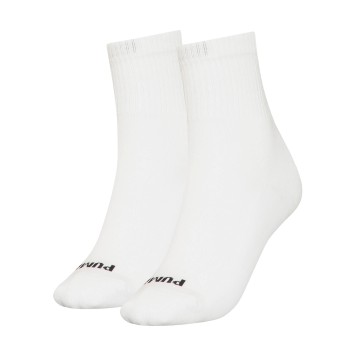 2-Pak Puma Women Heart Logo Short Crew Socks