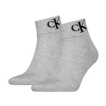 2-Pak Calvin Klein Monogram Quarter Socks