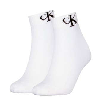 2-Pack Calvin Klein Women Monogram Quarter Socks
