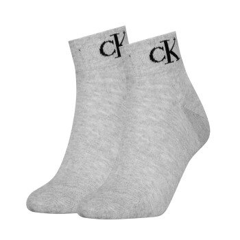 2-Pack Calvin Klein Women Monogram Quarter Socks