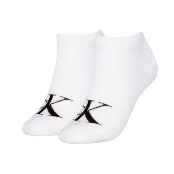 2-Pack Calvin Klein Women Monogram Sneaker Socks