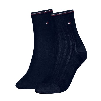 2-Pakkaus Tommy Hilfiger Women Shine Short Socks