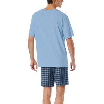 Schiesser Comfort Essentials V-Neck Short Pyjamas