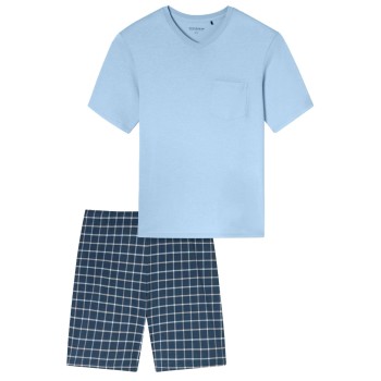 Schiesser Comfort Essentials V-Neck Short Pyjamas