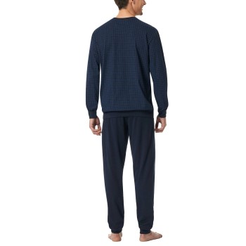 Schiesser Comfort Essentials V-Neck Long Pyjamas