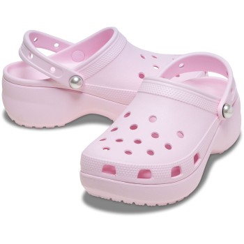 Crocs Classic Platform Pearl Clog