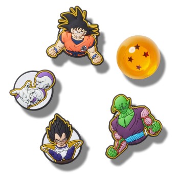 5-er-Pack Crocs Jibbitz Dragon Ball Z