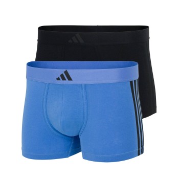 2-Pak Adidas Active Flex Cotton 3 Stripes Low Rise Trunk
