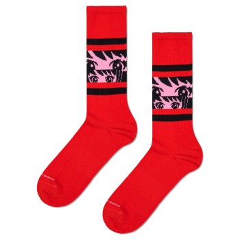 Happy Socks Anime Stripe Sneaker Sock
