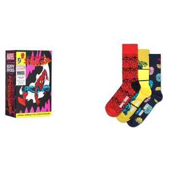 3-Pak Happy Socks Marvel Spider Man Gift Set
