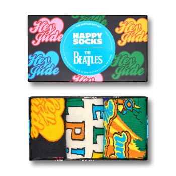 3-stuks verpakking Happy Socks The Beatles Hey Jude Gift Box