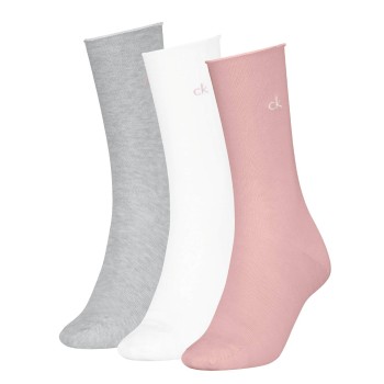 3-Pakkaus Calvin Klein Classic Socks For Women