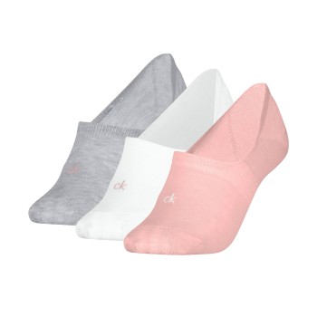 3-Pakkaus Calvin Klein Footie Socks For Women