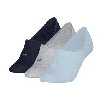 3-Pakkaus Calvin Klein Footie Socks For Women