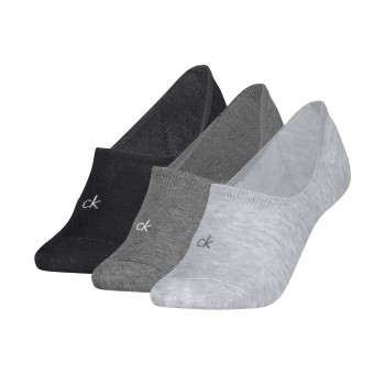 3-Pakkaus Calvin Klein Footie Socks For Women