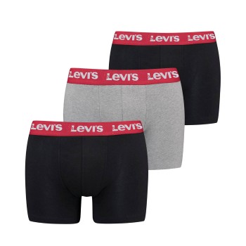 3-stuks verpakking Levis Repeat Logo Boxer Brief Multi