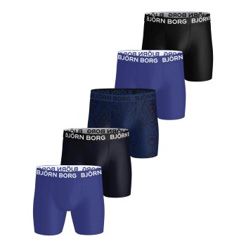 5-stuks verpakking Björn Borg Sports Microfiber Boxer Trunks