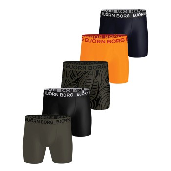 5-stuks verpakking Björn Borg Sports Microfiber Boxer Trunks