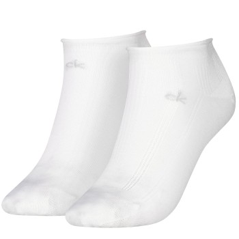2-Pak Calvin Klein Soft Cotton Rolltop Trainer Socks