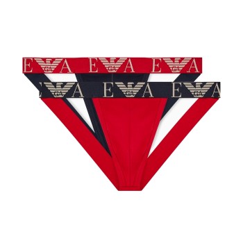 2-er-Pack Armani Cotton Logo Jockstraps
