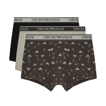 3-stuks verpakking Armani Logo Boxer Briefs With Core Logo Waistband