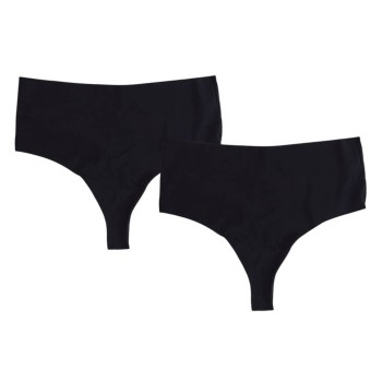 2-Pak Pierre Robert Invisible Micro High Waist String
