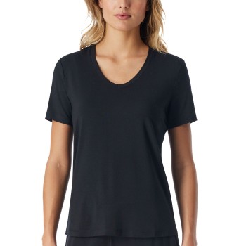 Schiesser Women Mix and Relax V-neck T-Shirt