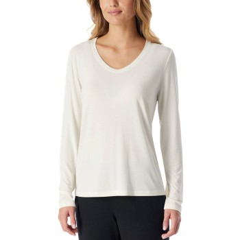 Schiesser Women Mix and Relax V-neck Long Sleeve