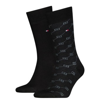 2-Pakkaus Tommy Hilfiger Men Flag AOP Sock