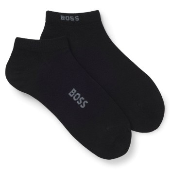 2-Pakning BOSS Logo Bamboo Ankle Socks