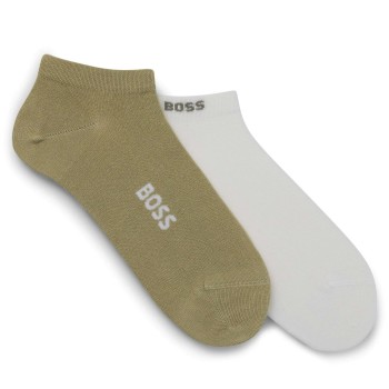 2-Pakning BOSS Logo Bamboo Ankle Socks