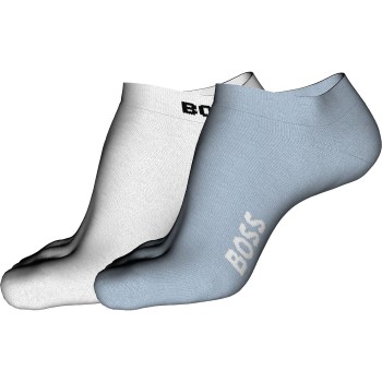2-Pakning BOSS Logo Bamboo Ankle Socks