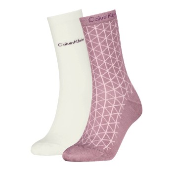 2-Pakkaus Calvin Klein Women Pattern Wool Socks