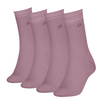 4-Pakkaus Calvin Klein Women Lurex Stripe Socks Gift Box