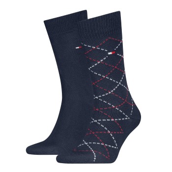 2-er-Pack Tommy Hilfiger Men Argyle Sock