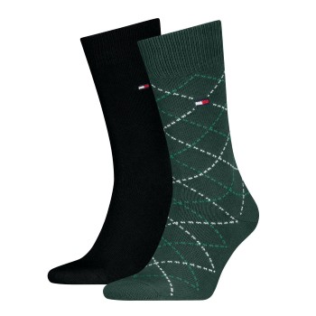 2-er-Pack Tommy Hilfiger Men Argyle Sock