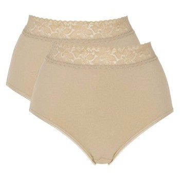2-stuks verpakking Damella Maxi Brief With Lace