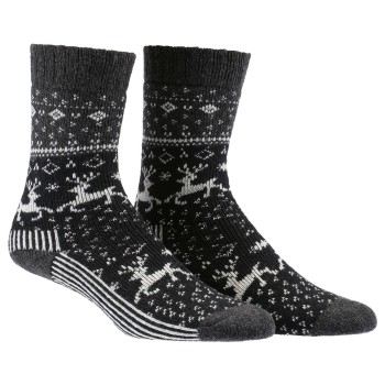 Damella Wool Socks With Pattern