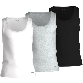 3-er-Pack BOSS Cotton Tank Top D1