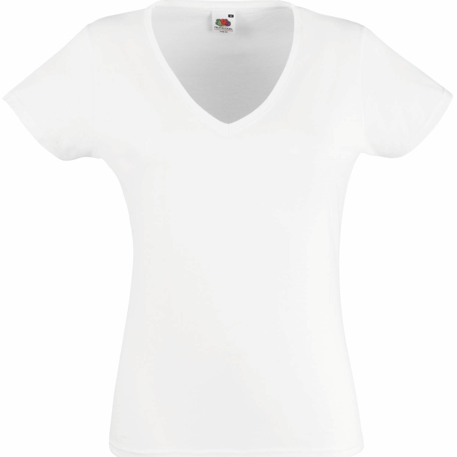 Fruit of the Loom Lady Fit Valueweight V-neck T