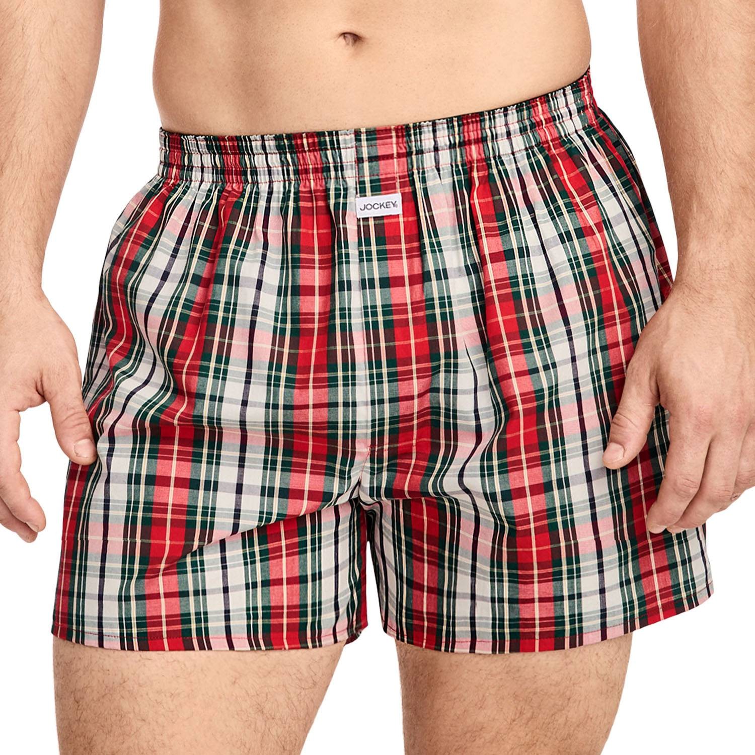 Jockey Woven Poplin Boxer Shorts