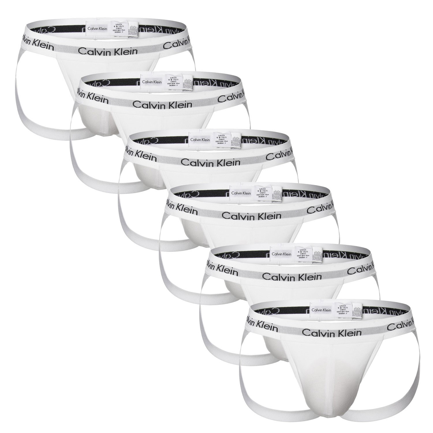 6-Pack Calvin Klein Cotton Stretch Jockstrap - Jockstrap - Trunks -  Underwear - Upperty.co.uk