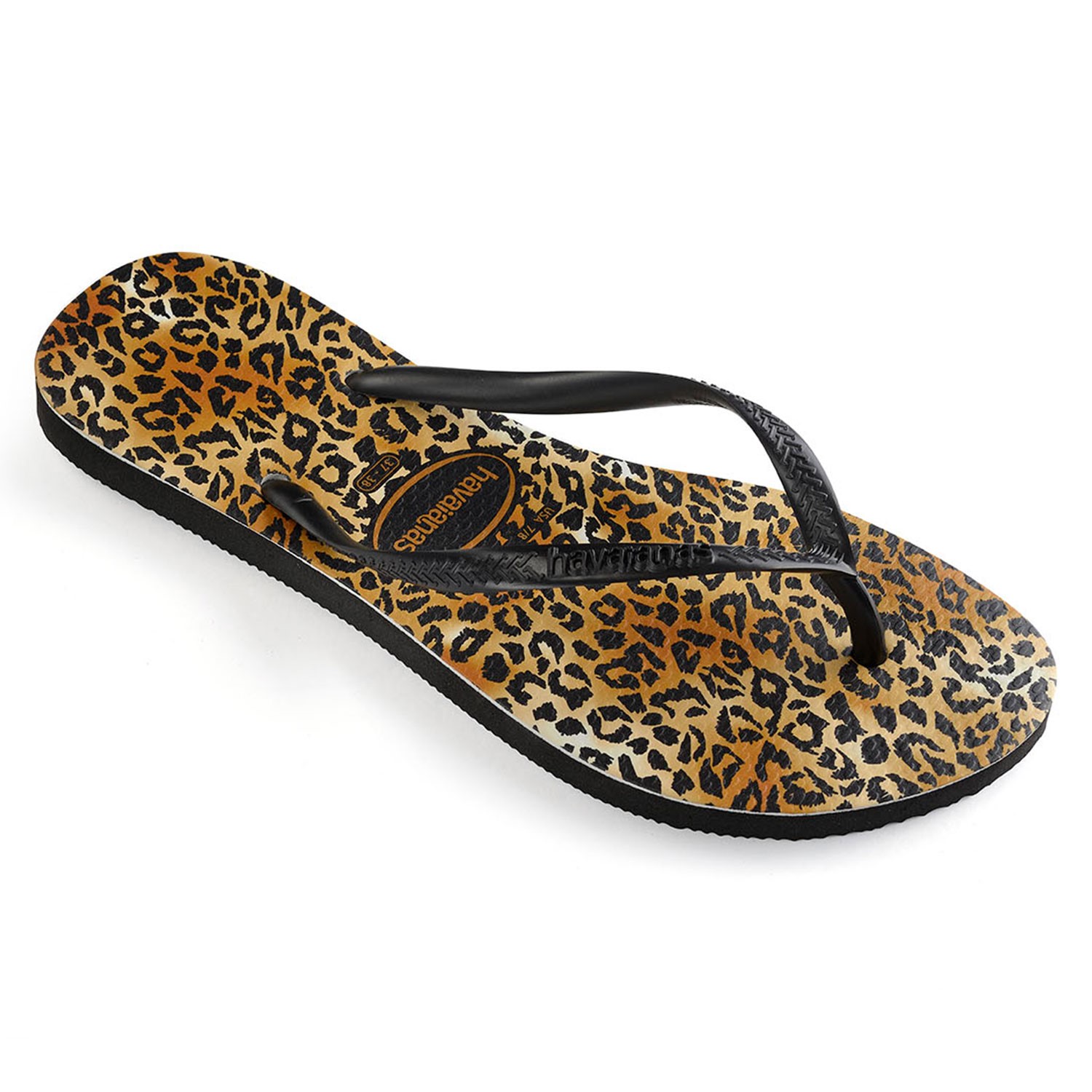 Havaianas slim animal fashion print flip flops