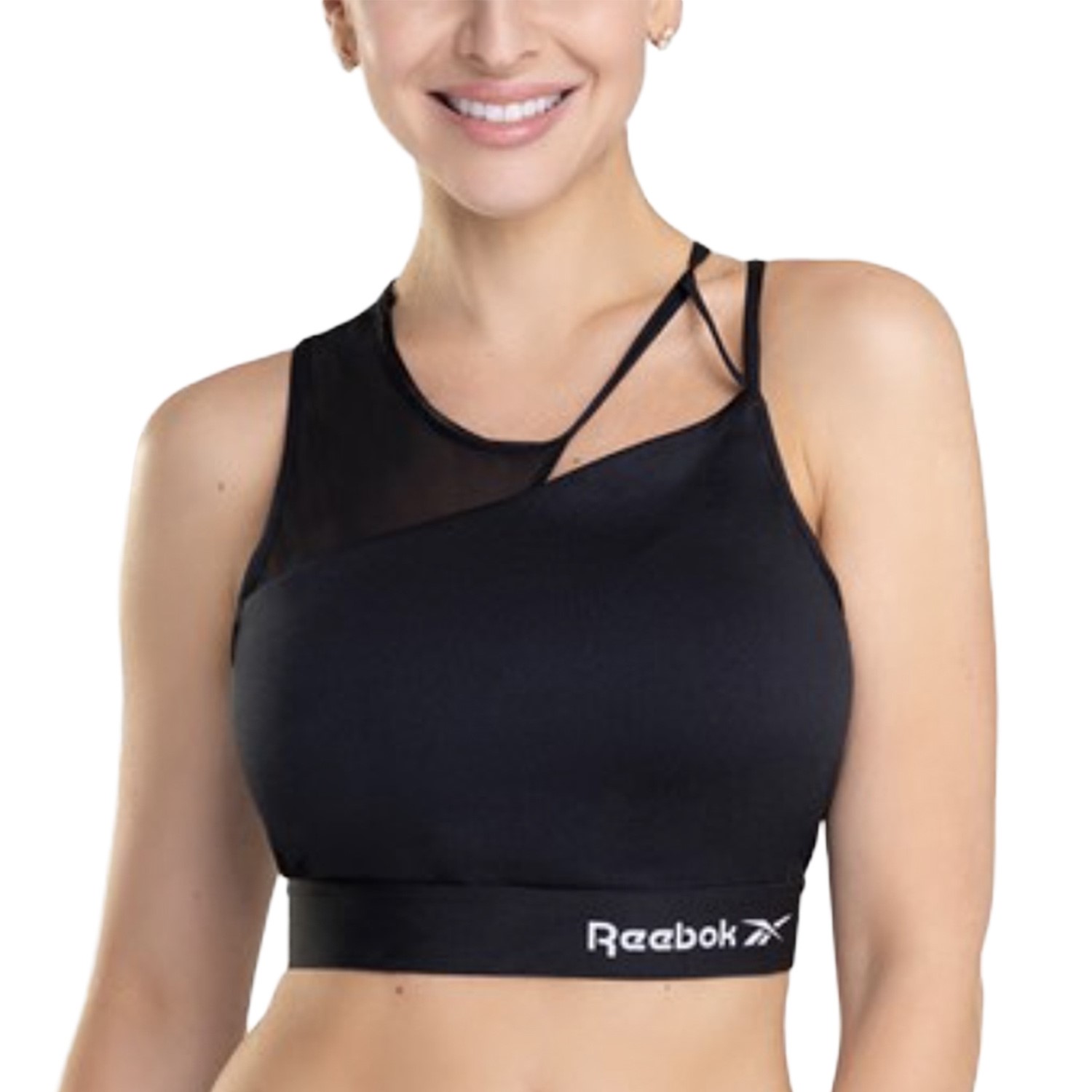 Reebok Alura Cut Out Crop Top 