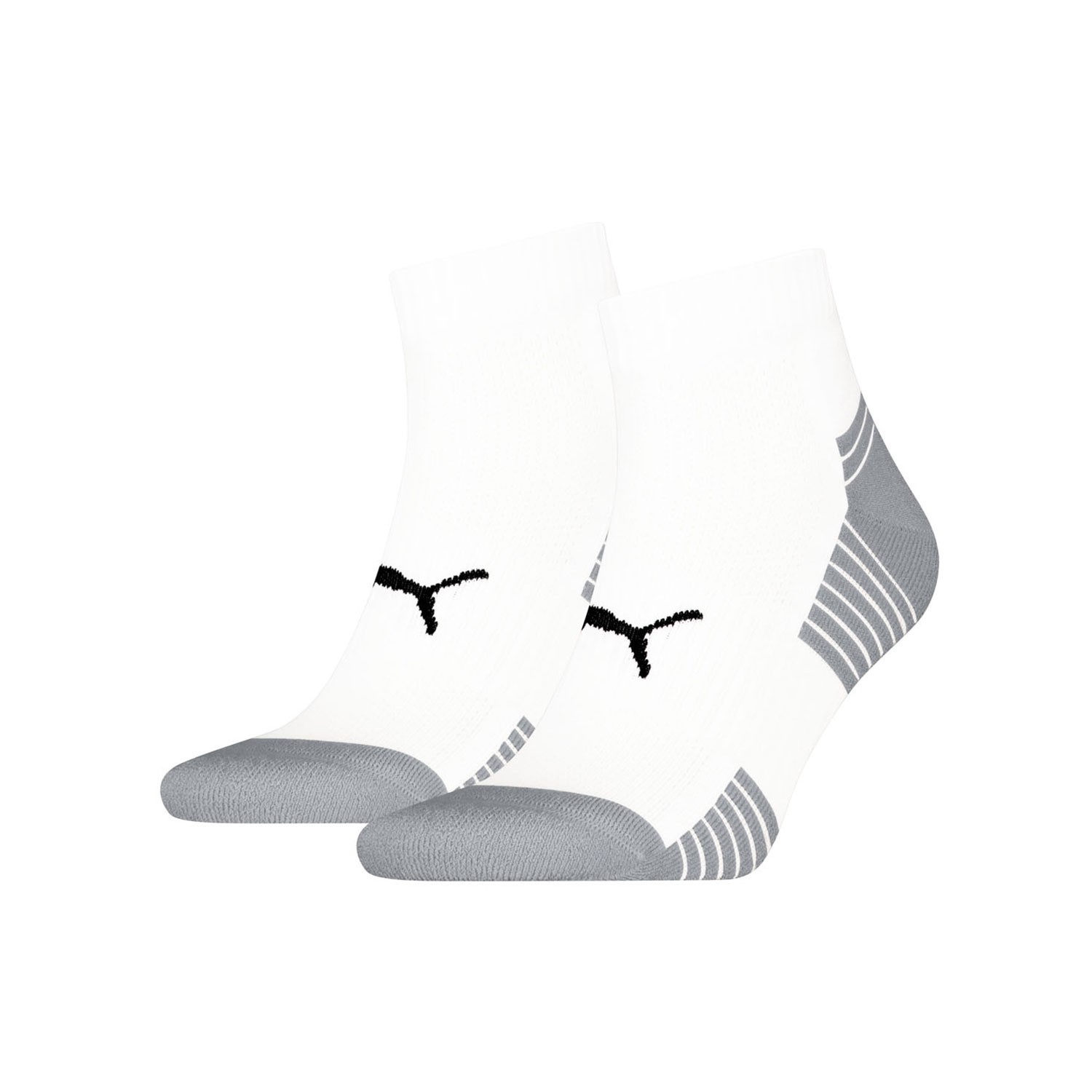 Puma Sport Cushioned Quarter Socks