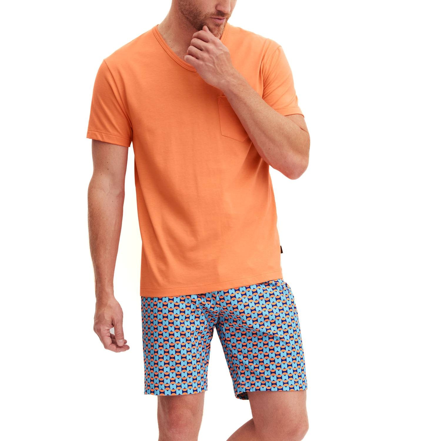 Calida Relax Imprint 4 Short Pyjamas